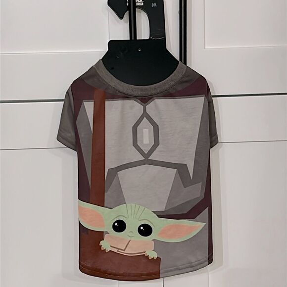 Star Wars Mandalorian Dog Shirt - M - NWT - Picture 1 of 7
